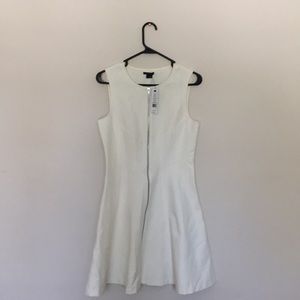 Theory white dress NWT